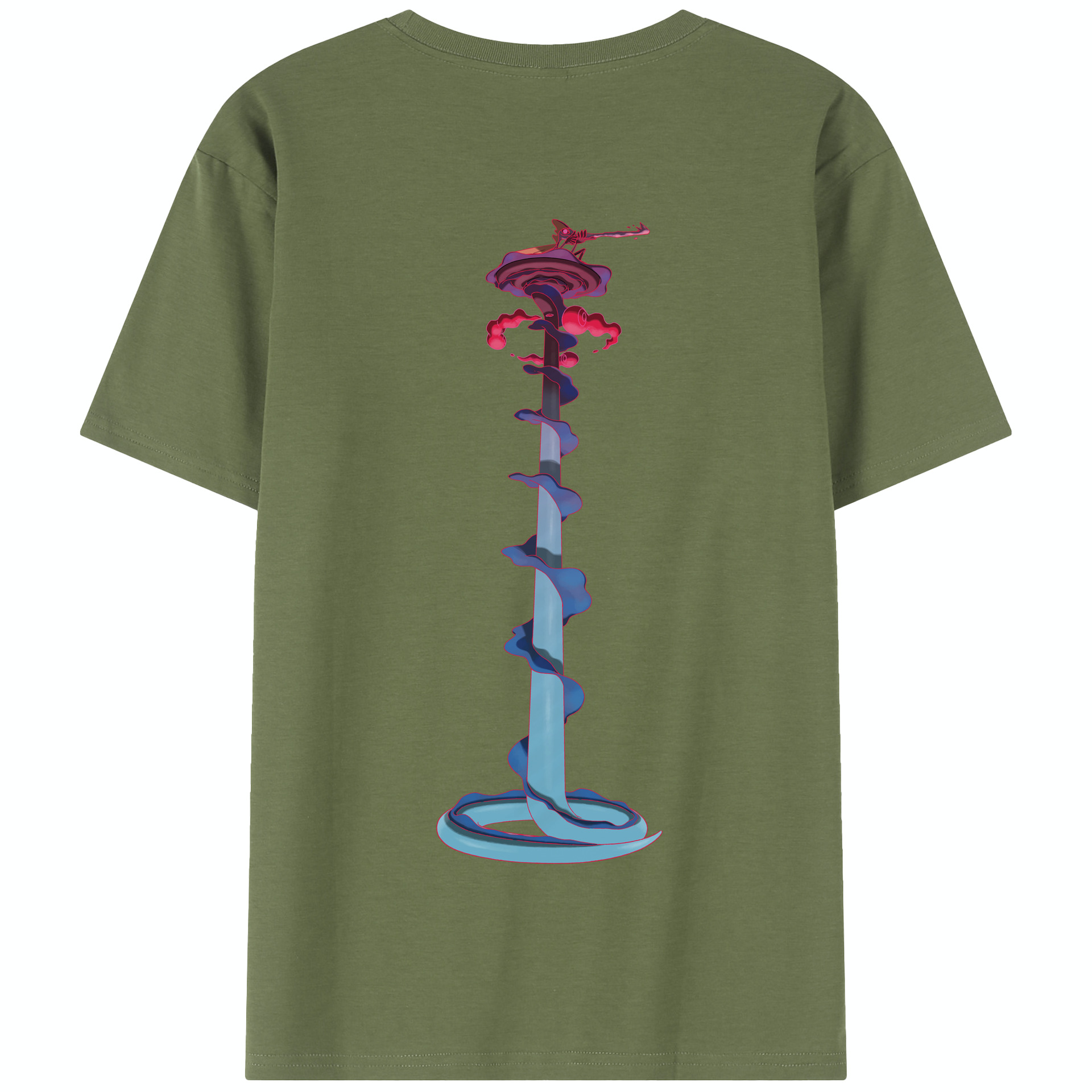 （画像用） ポケットモンスター Pokémon 綿100％半袖Tシャツ（背面プリント）